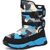 Mishansha Stivali Neve Bambini Stivaletti Ragazze | Doposci Scarponcini Imbottiti di Pelo，Scarpe Invernali，Comodi Caldi e Antiscivolo Outdoor，La corsa，Lo slittino，Lo sci