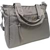 COVERI COLLECTION Borsa Donna in Nylon Impermeabile, Due manici, Dimensioni 38x17x31 cm, con Tracolla Regolabile Rimovibile, Multicolore Art. 5056-4 (BEIGE TAUPE)