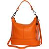 AMBRA Moda AmbraModa GLX09 - Borsa a tracolla da donna in vera pelle