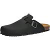 Lico Zoccoli morbidi unisex Bioline, Nero scuro., 40 EU