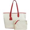 Pollini Donna Borsa A Spalla TE8427PP06Q11 Pvc Rosso Taglia Unica