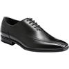 YFFUSHI Scarpe Oxford Uomo Eleganti Stringate Basse in Pelle da Ufficio Affari, Nero, 42 EU