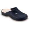 SANIFLEX 2961-10 Certificato Medico Zoccoli Sabot Pantofole Scarpe di Pelle, Uomo, Blu, EU 43