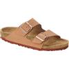 Birkenstock Arizona vegan Birko-Flor Nubuck Beige Pecan