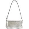 JW PEI Joy Borsa a Spalla da Donna - Argento Metallico