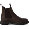 Infinity Leather Stivaletti Chelsea Classici da Donna in Pelle Marrone