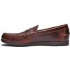 Sebago Nautico para Hombre | Thetford Leather Loafers | Marrón | Talla 43.5 R - Mocassino, Marron,