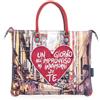GABS Borsa Donna G3 PLUS HOLIDAY TG M Rosso shopper tote bauletto zaino trasformabile