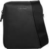 Calvin Klein Borsa a Tracolla Uomo Ck Must Reporter Small Piccola, Nero (Ck Black), Taglia Unica