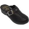 Dr.Punto Rosso Dr Punto Rosso O502 Zoccoli Sabot Pantofole Scarpe, Donna, Nero, EU 37