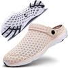 Gaatpot Zoccoli Donna Scarpe da Giardino Pantofole Ciabatte da Mare Spiaggia e Piscina Estate Sabot Sandalo Mesh Leggere Rosa 41
