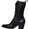TYUIOP Stivaletti Marroni Donna Stivali Donna Platform Stivali Neve Donna Stivali Estivi Donna Traforati Bassi Cowgirl Boots Stivaletti Donna Estivi Taglia 43 Tacchi Alti Donna Basse