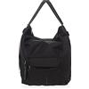 Mandarina Duck Md 20 P10qmt09, Borsa a Spalla Donna, Nero (Black), 31x39x14 (L x H x W)