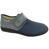 EMANUELA Pantofola Uomo Elasticizzata con Strappo 986 Grigio (Versione Estiva)
