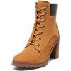 Timberland Allington 6in Lace Up (wide Fit) - Stivali alti Donna, Giallo (Wheat), 40 EU