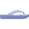 Crocs Classic Flip Flops, Platform Sandals, Infradito Donna, Moon Jelly, 36 EU