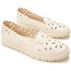 GLAMORA Ballerine Donna Traforate Comode Suola Spessa Ammortizzata Scarpe Pizzo Floreale Leggere Flessibili Antiscivolo Traspiranti Piatte Comfort Morbide Ballerine Estive Scarpe Comode