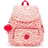 Kipling City Pack S, Zaino Piccolo, Latin Cheetah (Rosa)