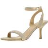 Michael Kors 40R4CEMS1D-740 CARRIE SANDAL Donna, PALE GOLD EU 37.5