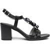 Nero Giardini E615860D sandalo donna pelle beige tacco 7 cm