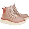HEYDUDE Hey Dude Wendy Peak Apres - Stivaletti da donna con rivestimento in twill, Marrone deserto, 39 EU