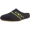 HAFLINGER Everest Servus, Pantofole Donna, Ocean, 36 EU