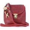 Catwalk Collection Handbags - Borsa a Tracolla in Vera Pelle - Borsa Messenger Donna - Borsetta a Mano - Piccola/Media - Frankie - Rosso