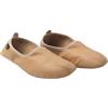 Akdam Pantofole unisex in vera pelle bordeaux - comode pantofole Babouches per la casa
