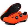 Mateju Scarpe Ciclismo MTB Uomo Donna, 36-47 EU Scarpe Mountain Bike Uomo Donna con Pedali SPD Antiscivolo Traspiranti per Sportive da Esterno