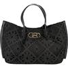 Laura Biagiotti Borsa Mini Tote in Pizzo, Manici Doppi, con Tracolla Removibile, Dimensioni 35 x 20 x 12 cm Linea Sary Art.LB25S125-1