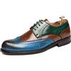 Zaylee Scarpe da uomo vintage eleganti brogues con lacci