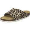 AFS-Schuhe 2150, ciabatte da donna alla moda, in vera pelle, sandali estivi con grande fibbia, realizzati a mano in Germania