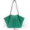 Cheval Firenze Borsa a Spalla Frida, Vera Pelle Made in Italy (Verde Smeraldo)
