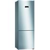 Bosch Serie 4 KGN49XLEA frigorifero con congelatore Libera installazione 438 L E Acciaio inossidabile - EX DEMO prodotto con imballo aperto ammaccato sul lato