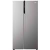 Haier SBS 90 Serie 5 HSR5918DNMP frigorifero side-by-side Libera installazione 528 L D Platino, Acciaio inossidabile
