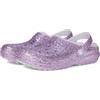 Crocs Classic Lined Chunky Glitter Clog K, Zoccoli Unisex - Bambini e Ragazzi, Luna Viola, 29/30 EU