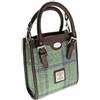Glen Appin Harris Tweed 'Keltie' - Mini borsa tote con tracolla rimovibile