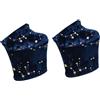 MotiveTech Protezioni per scarpe da pole dance, protezioni per tacchi alti, resistenti all'usura, accessori da ballo professionali, copriscarpe esotici, Blue S