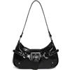Ausing Borsa a Tracolla Y2K Vintage Borsa Quotidiana Elegante per Donna | Materiale PU, Stile Vintage Y2K, Borsa a Mano Perfetta per Festa, Appuntamento, Quotidiano