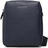 Calvin Klein Borsa a Tracolla Uomo Ck Must Reporter Small Piccola, Blu (Ck Navy), Taglia Unica