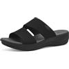 Jana 8-27270-43, Mulo Donna, Nero, 37 EU Larga