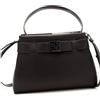 Armani Exchange Essential, Susy, square logo - Maniglia superiore M Da donna, Black,