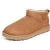 UGG Classic Ultra Mini, Stivali da Neve Donna, Marrone, 37 EU