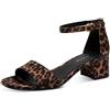 Tamaris Donna sandalo con tacco a blocco marrone 39 EU