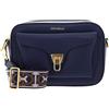 Coccinelle Pelle borsa a tracolla Beat Soft Ribb Crossbody Bag Grained Leather Royal Blue