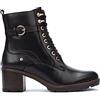 Pikolinos Stivaletti Neri in Pelle Llanes -Altezza Tacco 6cm-