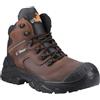 U-POWER DON'T WORRY... BE HAPPY! U-Power - Chaussures de sécurité hautes sans métal GREENLAND UK - Environnements humides - S3 SRC 43 Marron