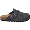 CMP ECO TARAZ WMN HOME SLIPPERS, Sandali a Ciabatta Donna, Carbone Mel, 39 EU