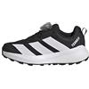 adidas Unisex - Bambini e Ragazzi Terrex Agravic Boa Trail Running Kids Shoes, Core Black/Ftwr White/Semi Impact Orange, 36 EU