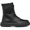 Geox Stivaletti da donna D Lamidie + Grip ABX, Nero, 39 EU